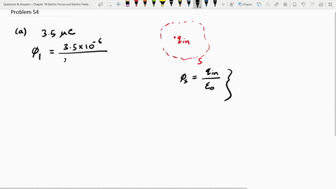 a-spherical-surface-completely-surrounds-a-collection-of-chargesfind-the-electric-flux-through-the-s