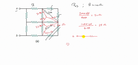 find-the-equivalent-resistance-r_a-b-in-each-of-the-circuits-of-fig-2111-each-resistor-is-100-omega
