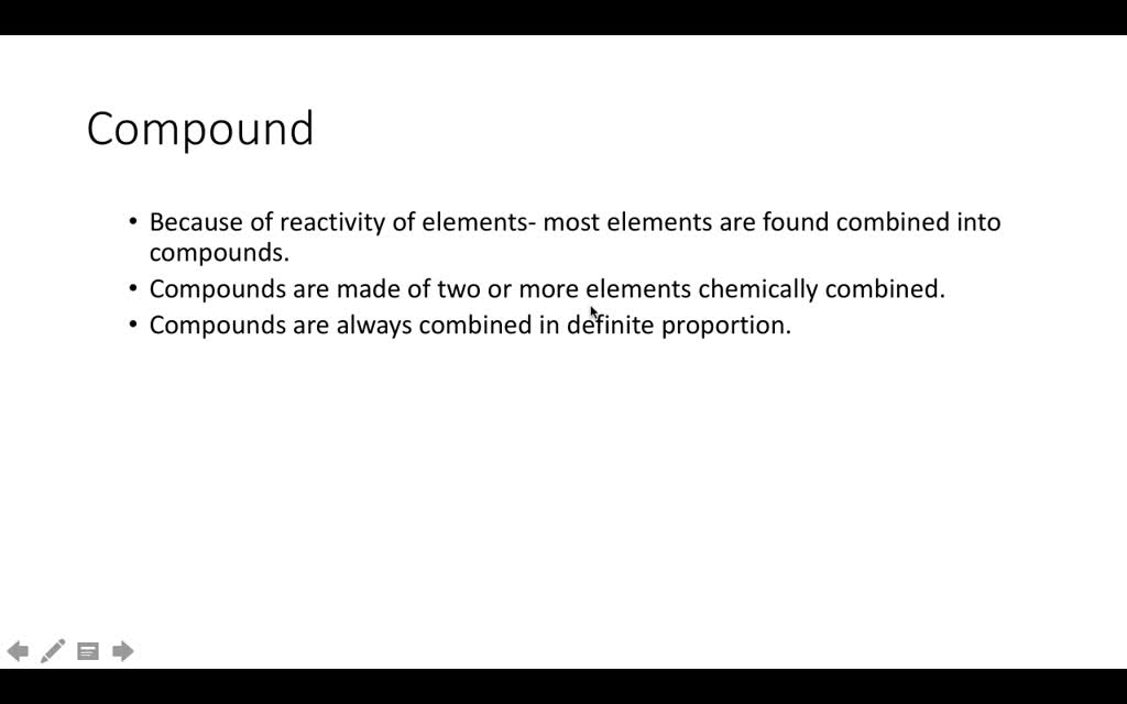 SOLVED:The composition of a given pure compound is always no matter ...