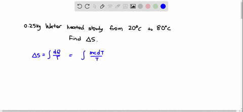 calculate-the-change-in-entropy-of-250-mathrmg-of-water-heated-slowly-from-200circ-mathrmc-to-800cir