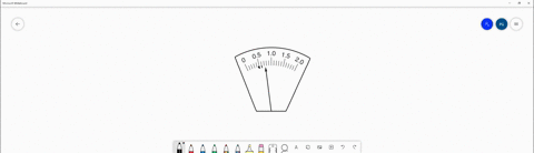 the-reading-of-the-ammeter-in-the-diagram-below-should-be-recorded-as-a-1-mathrma-b-076-mathrma-c-05