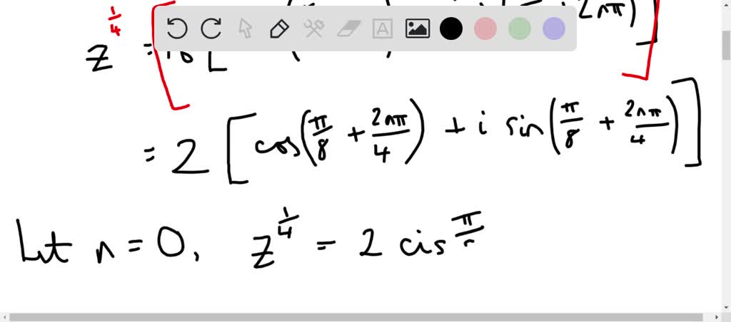 solved-when-you-graph-the-four-fourth-roots-of-16-i-and-connect-the