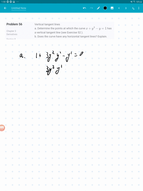 vertical-tangent-lines-a-determine-the-points-at-which-the-curve-xy3-y1-has-a-vertical-tangent-lin-2