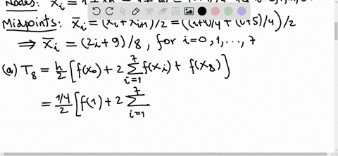 SOLVED:a. Derive an estimate for E(f) in the Composite Trapezoidal rule ...