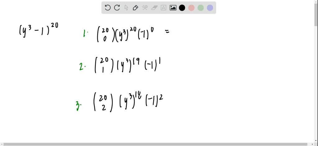 SOLVED:Write the first three terms in each binomial expansion ...