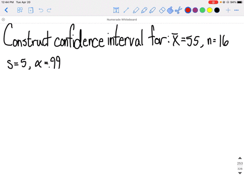 we-have-provided-a-sample-mean-sample-size-sample-standard-deviation-and-confidence-level-in-each--6