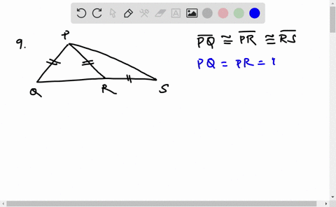 Math Ps And R 21. In the figure below, PS = PR, ∠TPS = ∠QPR. Prove that PT...