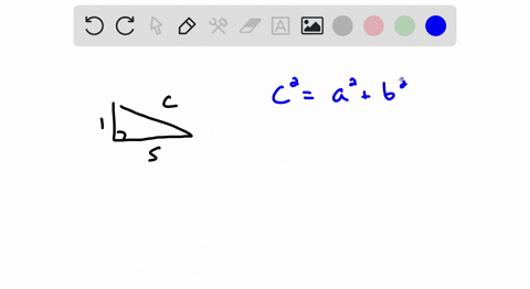 if-the-two-legs-of-a-right-triangle-measure-1-unit-and-5-units-then-find-the-length-of-the-hypotenus