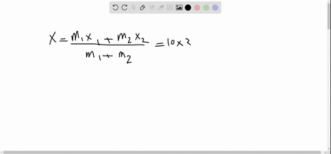sketch-the-following-systems-on-a-number-line-and-find-the-location-of-the-center-of-mass-m_110-math