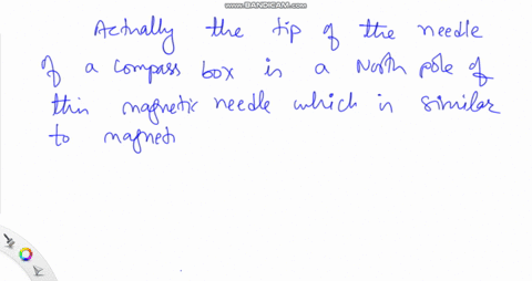 does-a-compass-needle-always-point-directly-northward-in-the-absence-of-other-nearby-magnets-or-curr
