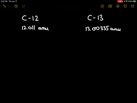 natural-carbon-which-has-an-atomic-weight-of-12011-amu-consists-of-carbon-12-and-carbon-13-isotopes-