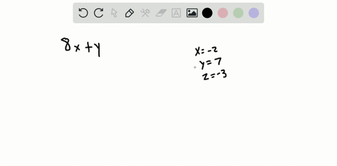 evaluate-each-expression-when-x-2-y7-and-z-3-8-xy