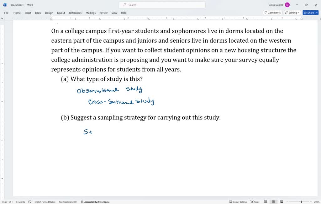 SOLVED Housing proposal across dorms. On a large college campus first