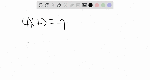 does-the-equation-have-no-solution-one-solution-or-an-infinite-number-of-solutions-4-x3-7