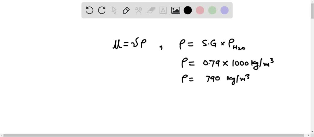 SOLVED:The kinematic viscosity and specific gravity of a liquid are 3.5 ...