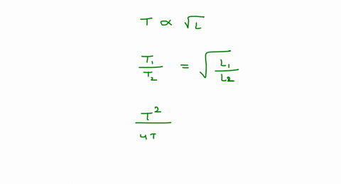 a-pendulum-of-length-l-has-a-period-t-how-long-must-the-pendulum-be-if-its-period-is-to-be-27