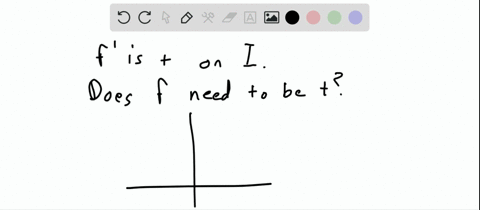 true-or-false-when-the-derivative-fprime-is-positive-on-an-open-interval-i-then-f-is-positive-on-i