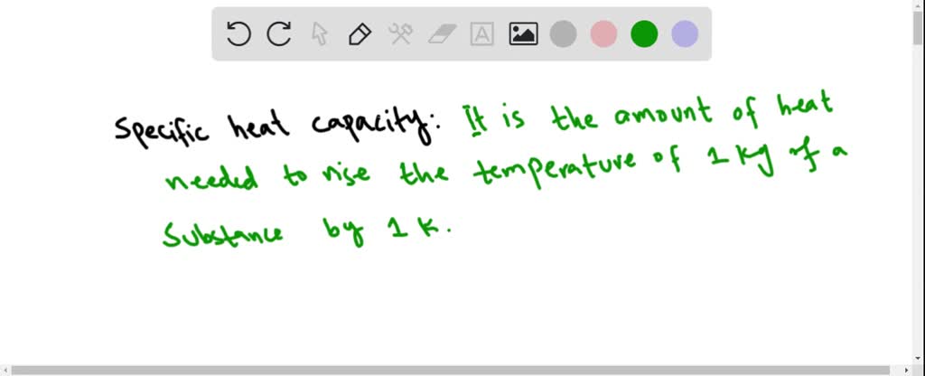 Define Specific Heat Capacity Why Is The High Specific Heat Of Water Important To Earth Numerade