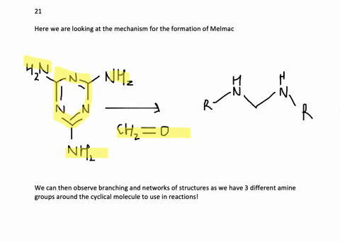 propose-a-mechanism-for-the-formation-of-melmac-2