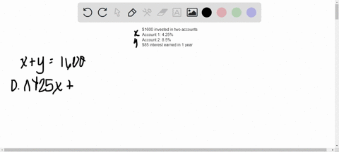 set-up-an-algebraic-equation-and-then-solve-james-invested-1600-in-two-accounts-one-account-earns-42