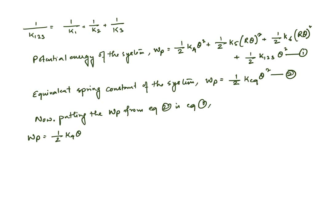 ⏩SOLVED:Find the equivalent torsional spring constant of the system ...