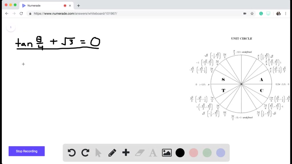 Solved Solving Trigonometric Equations Involving A Multiple Of An Angle An Equation Is Given A