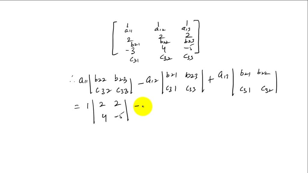 Evaluate each determinant. \left|\begin{array}{rr…