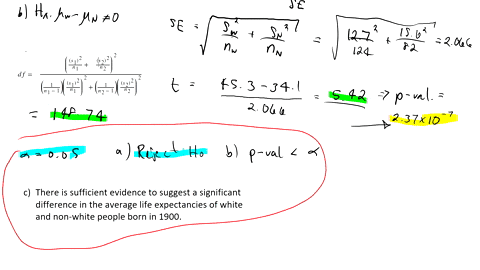 Chapter 10, Hypothesis Testing with Two Samples Video Solutions ...