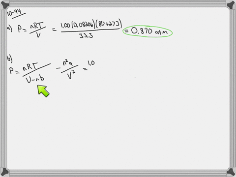 calculate-the-pressure-that-mathrmccl_4-will-exert-at-80circ-mathrmc-if-100-mol-occupies-333-mathrml