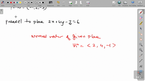 find-the-equation-of-the-plane-through-12-3-and-parallel-to-the-plane-2-x4-y-z6