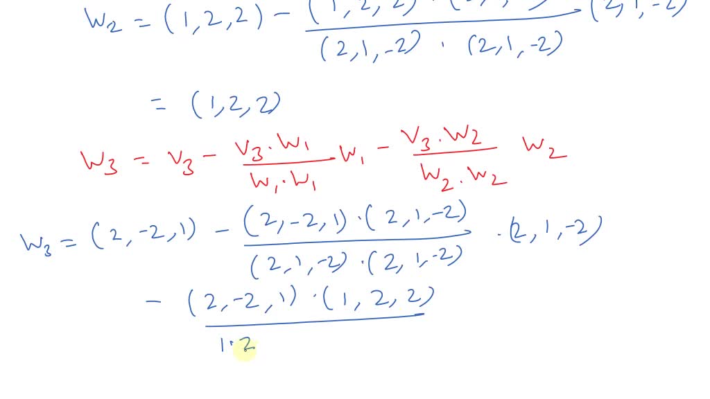 SOLVED:Apply the Gram-Schmidt orthonormalization process to transform ...