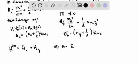a-two-dimensional-harmonic-oscillator-has-energy-e-hbar-omega_0leftn_xn_y1right-where-n_x-and-n_y-ar