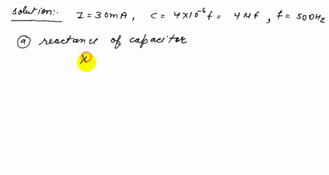a-current-of-30-mathrmma-is-supplied-to-a-40-mu-mathrmf-capacitor-connected-across-an-alternating-cu