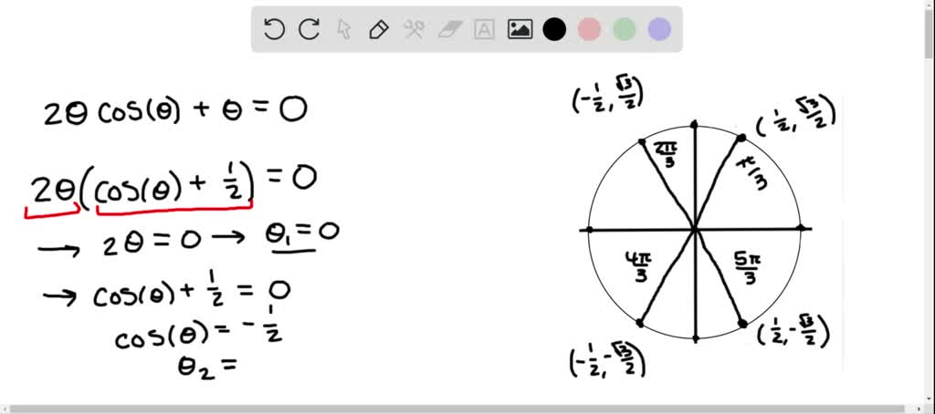 Solve 2 \cos ^{2} 4 \theta+\cos 4 \theta-1=0 for