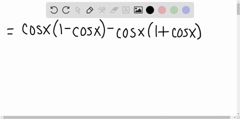 verify-that-the-following-equations-are-identities-fraccos-x1cos-x-fraccos-x1-cos-x-2-cot-2-x