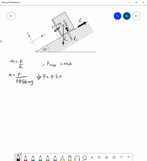 a-20-kg-box-sits-on-an-incline-as-illustrated-in-fig-3-17-the-coefficient-of-kinetic-friction-betwee