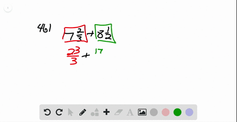 in-the-following-exercises-write-the-sum-or-difference-as-a-mixed-number-in-simplified-form-7-frac23