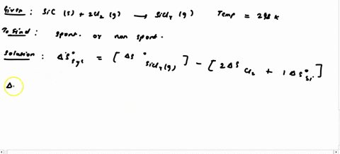 is-the-reaction-mathrmsimathrms2-mathrmcl_2mathrmg-rightarrow-mathrmsicl_4mathrmg-sponta-neous-under