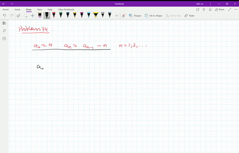 find-the-first-four-terms-of-the-recursively-defined-sequence-a_04-a_na_n-1-n-n123-dots