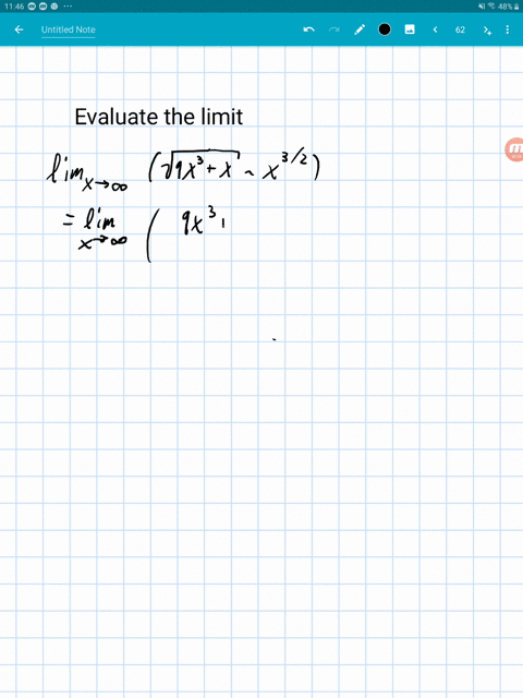calculate-the-limit-lim-_x-rightarrow-inftyleftsqrt9-x3x-x3-2right