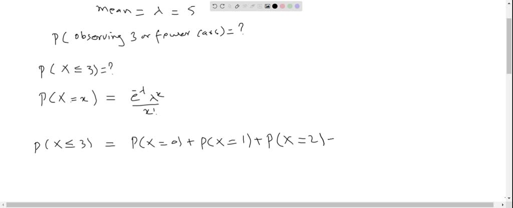 SOLVED: Let X be the number of cars per minute passing a certain point ...