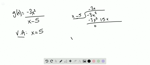 sketch-a-graph-of-the-rational-function-and-find-all-intercepts-and-slant-asymptotes-indicate-all--3