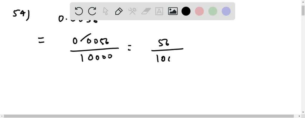 SOLVED:Convert to scientific notation. 0.0056