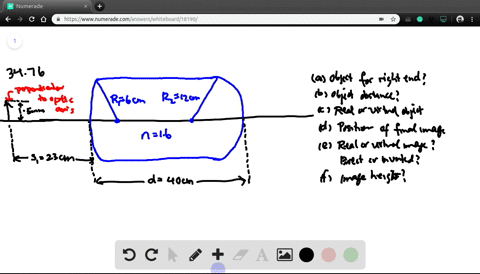 both-ends-of-a-glass-rod-with-index-of-refraction-160-are-ground-and-polished-to-convex-hemispherica