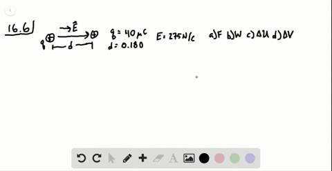 a-point-charge-q400-mu-mathrmc-moves-from-a-to-b-separated-by-a-distance-d0180-mathrmm-in-the-presen