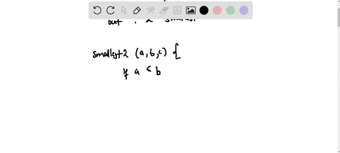 SOLVED:Write an algorithm that finds the second-smallest element among ...