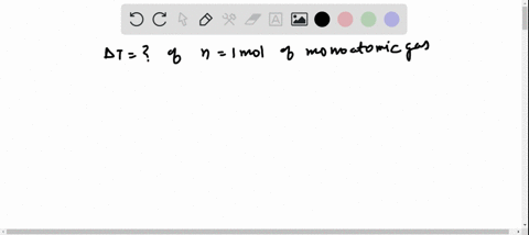 what-is-the-temperature-change-of-10-mathrmmol-of-a-monatomic-gas-if-its-thermal-energy-is-increas-2