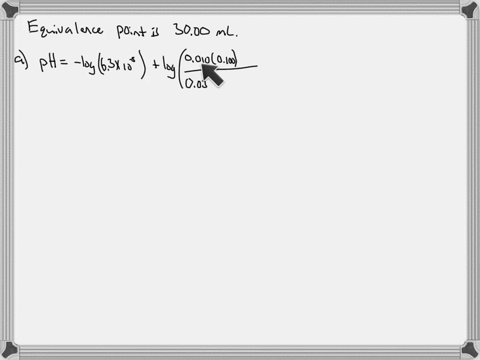 a-3000-mathrmml-solution-of-0100-mathrmm-benzoic-acid-a-monoprotic-acid-is-titrated-with-0100-mathrm