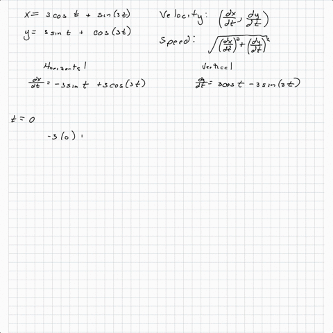 in-exercises-parametric-equations-for-the-position-of-an-object-are-given-find-the-objects-veloci-12
