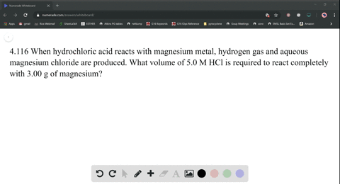 when-hydrochloric-acid-reacts-with-magnesium-metal-hydrogen-gas-and-aqueous-magnesium-chloride-are-p